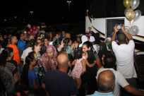   بالصور: عودة الفوج الثاني من حجاج مدينة يافا إلى ديارهم سالمين